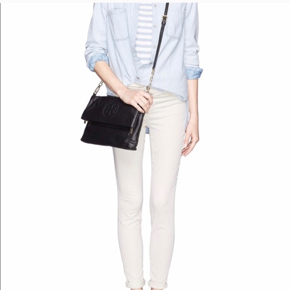 Authentic Tory Burch Fold-Over Crossbody